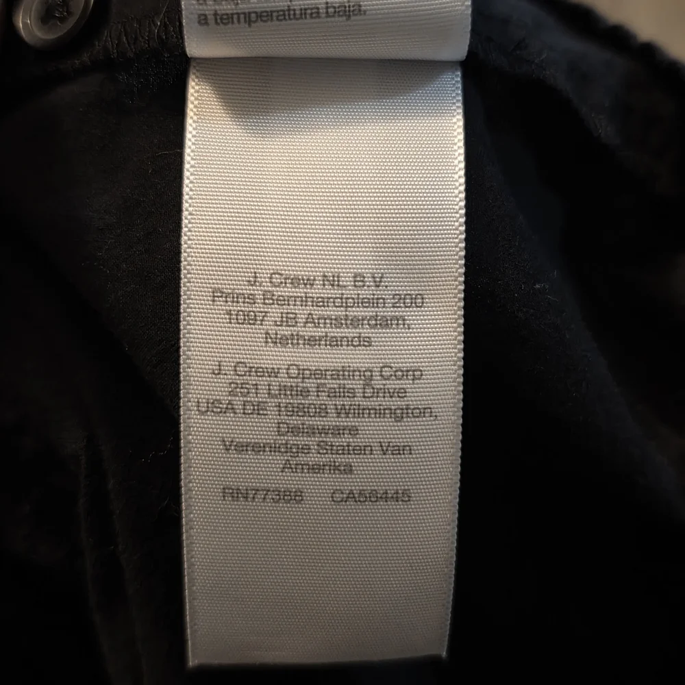 Madewell OVERSIZED Black Button-Down Shirt - Picture 11 of 12